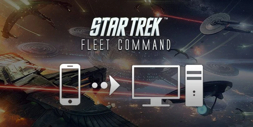 how to play star trek fleet command on pc or mac