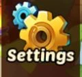 Idle Heroes game settings icon