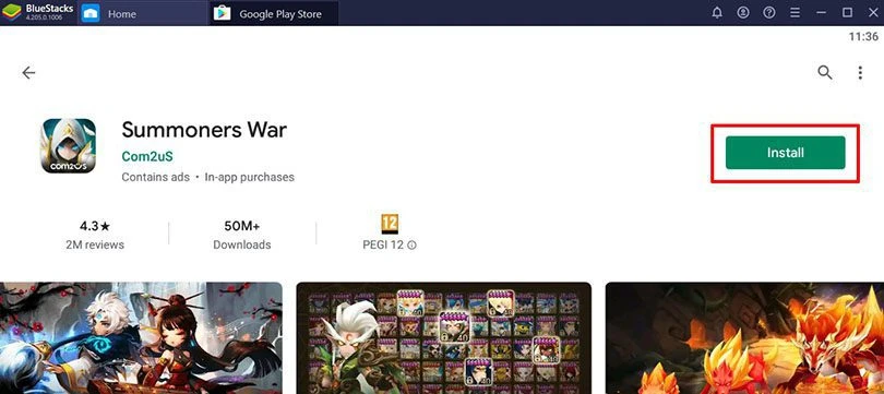 install summoners war on pc