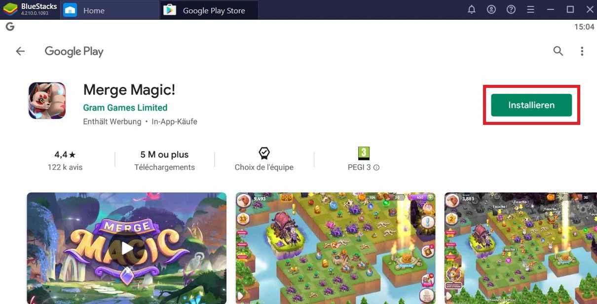 auf pc installierenmerge magic