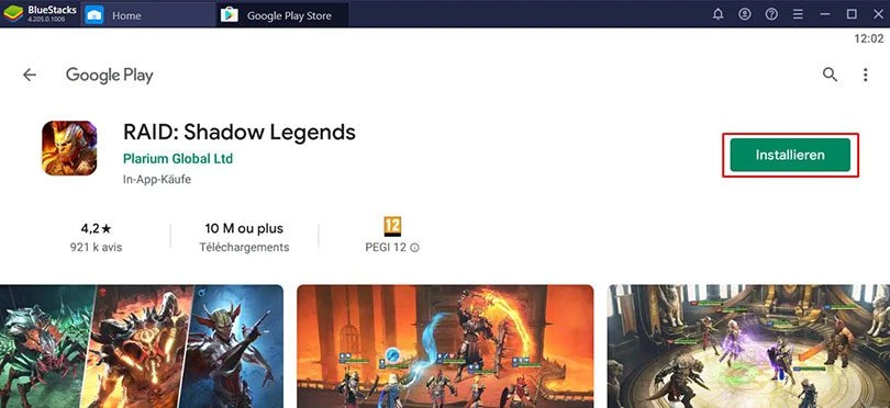 installieren Sie  RAID Shadow Legends  auf BlueStacks