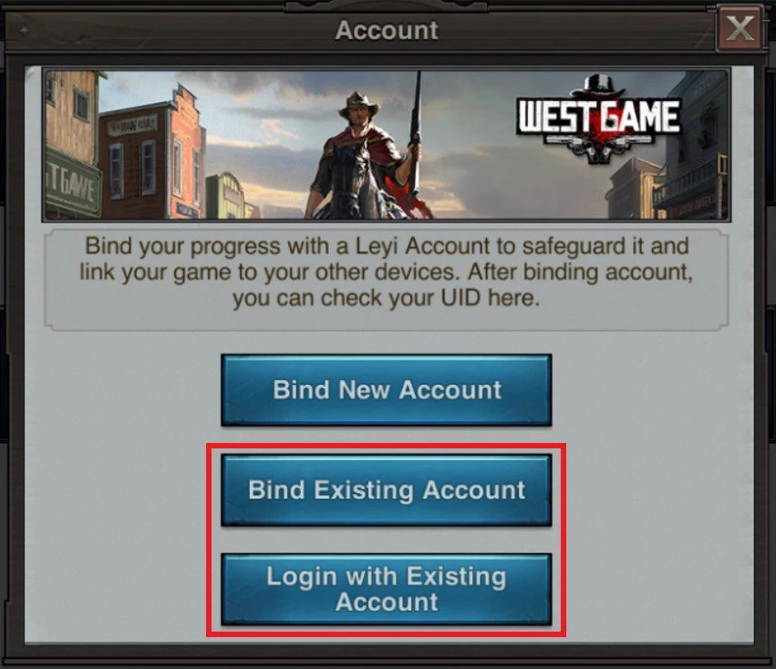 Link your West Game account