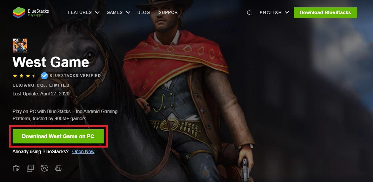 download West Game Android emulator