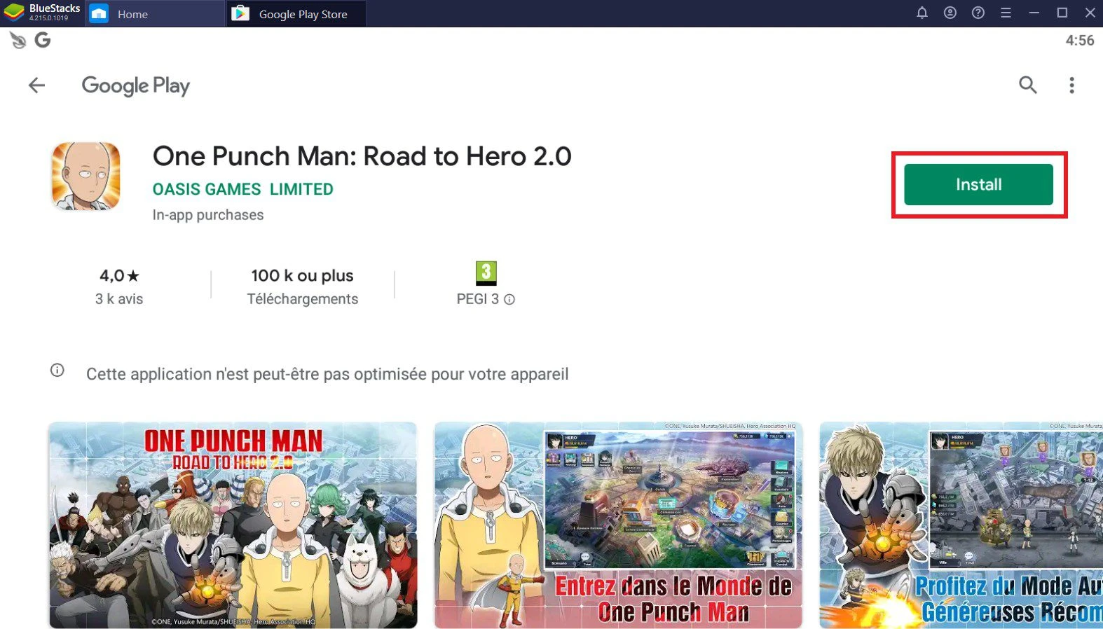 Road to Hero 2.0 on the BlueStacks Google Play Store