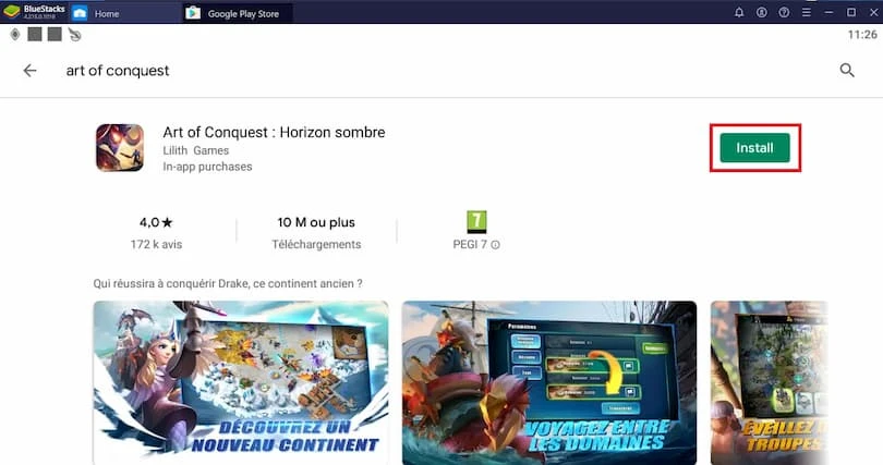 install Art of Conquest on PC
