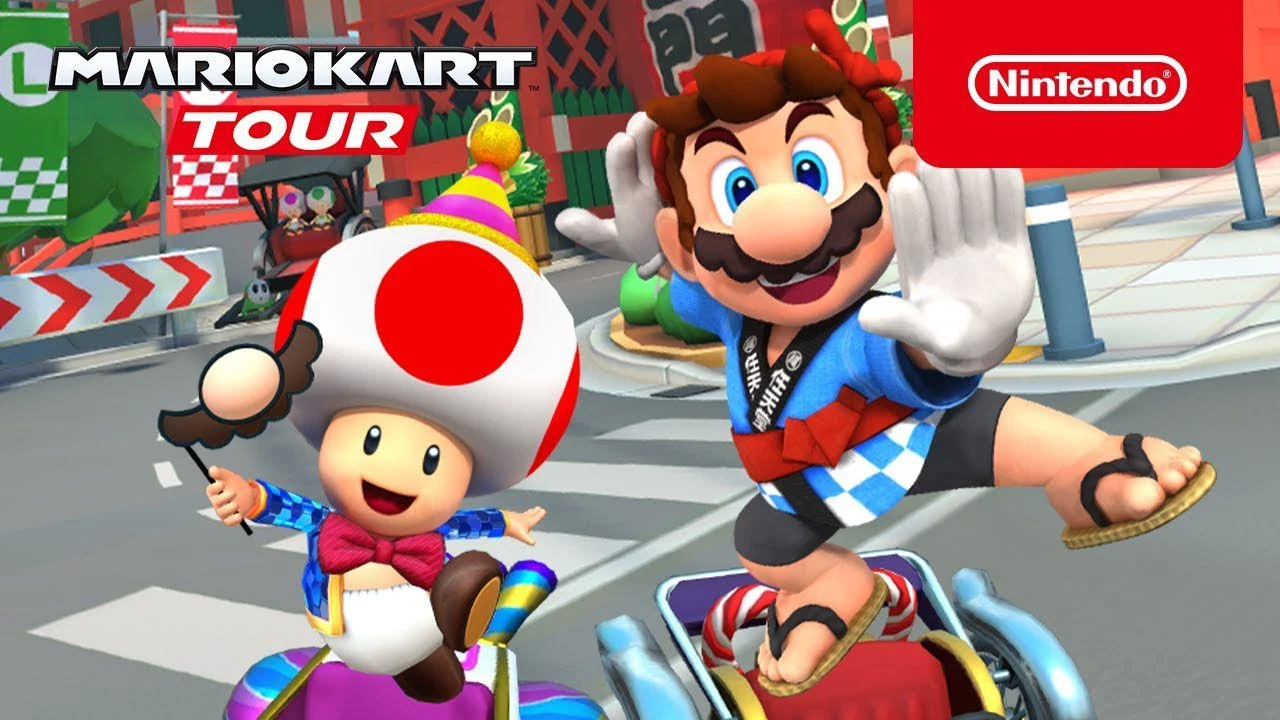 Le bonheur des joueurs avec le mode paysage sur Mario Kart Tour