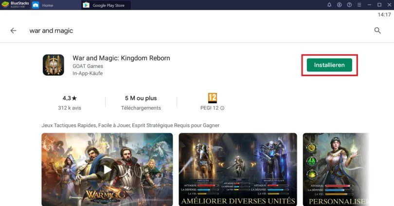 Auf PC installierenWar and Magic