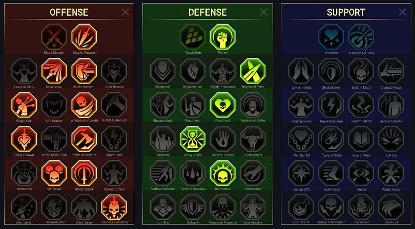 Les maîtrises à appliquer sur Errol dans ce guide RAID: Shadow Legends 