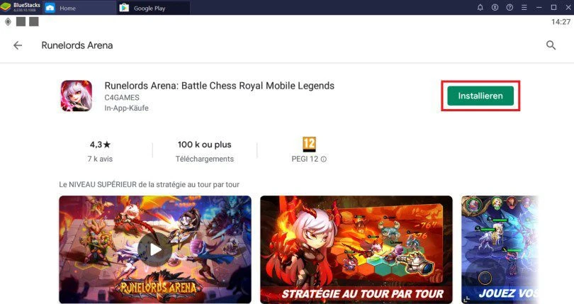Auf PC installierenRunelords Arena
