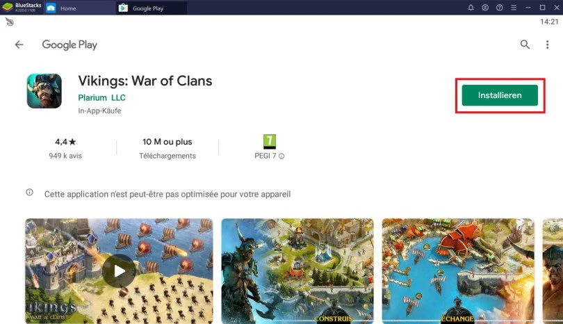Auf PC installierenVikings War of Clans