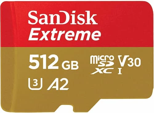 SanDisk Extreme 512 Gb