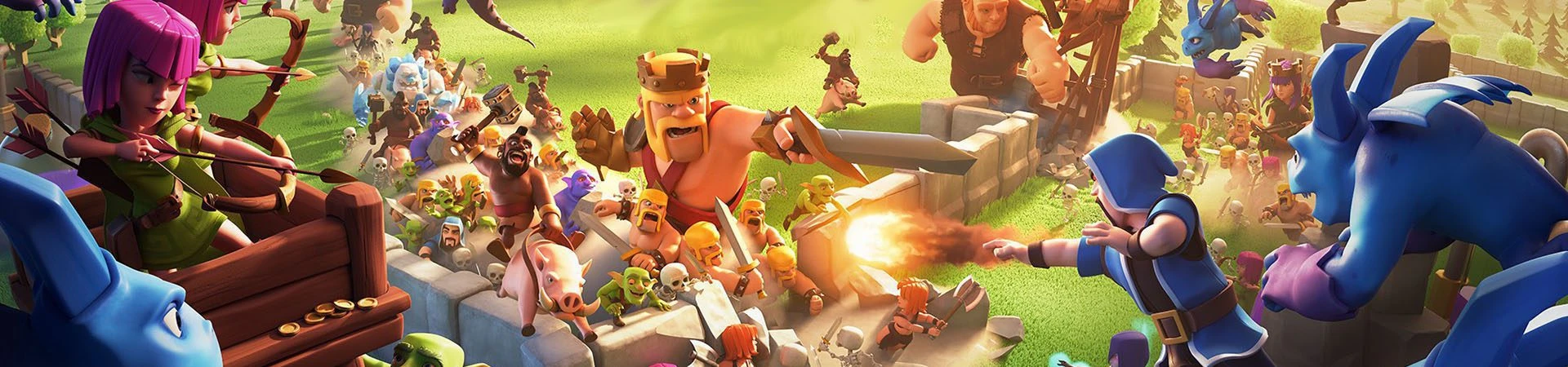 Clash of Clans bannière