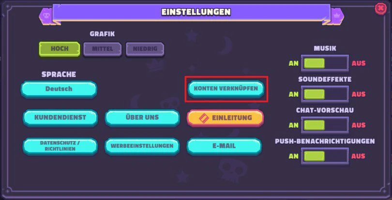 Spiel-Einstellungen