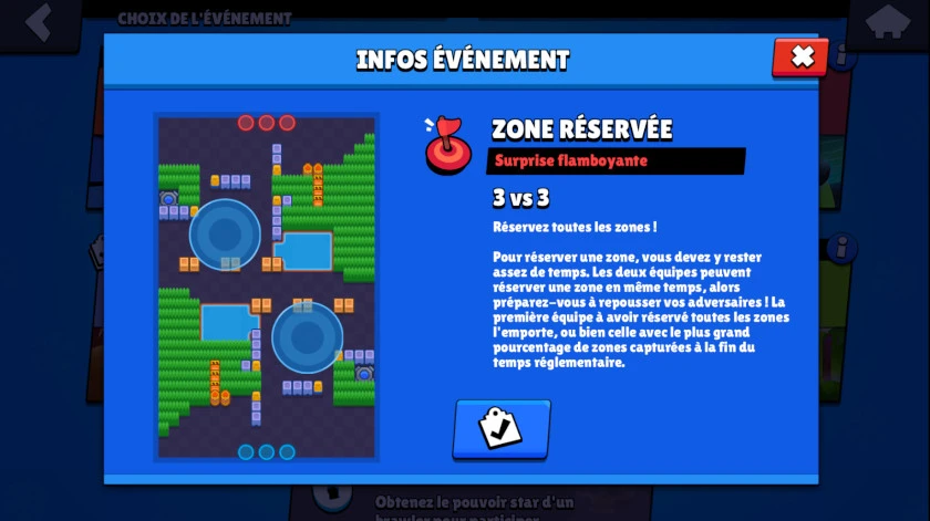 Événements Brawl Stars - Zone réservée