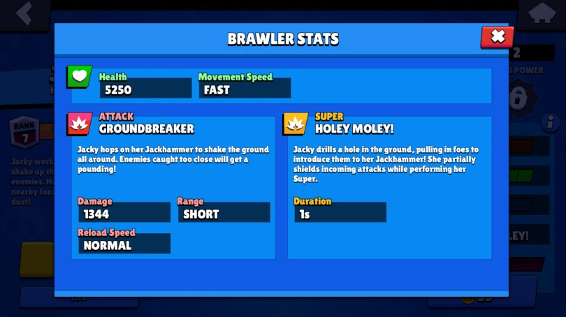 Jacky's attacks