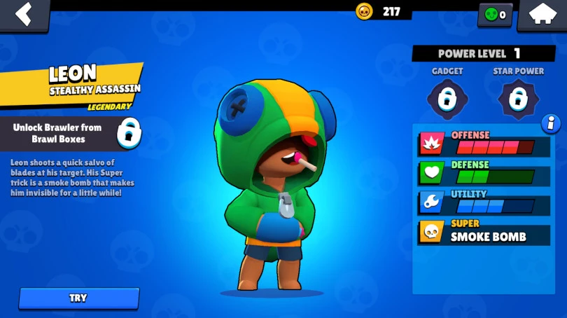 Guide Brawl Stars  Leon - Statistik