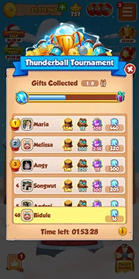 Tournament Coin Master ranking
