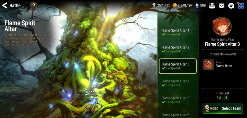 Kayron Epic Seven runen