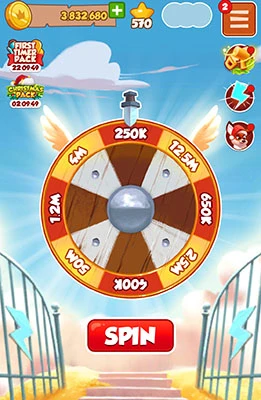 CM jackpot wheel