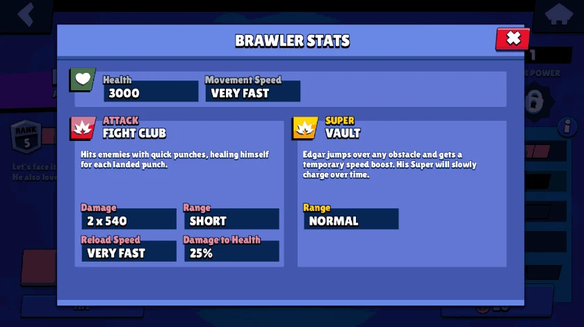 Brawl Stars Edgar Guide - Attacks