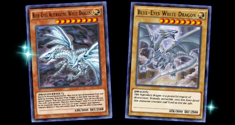 Anniversaire Yu-Gi-Oh Dragon Blanc aux Yeux Bleus