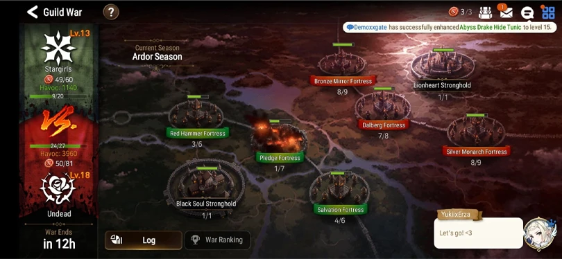 Guild Warfare Spielmodus