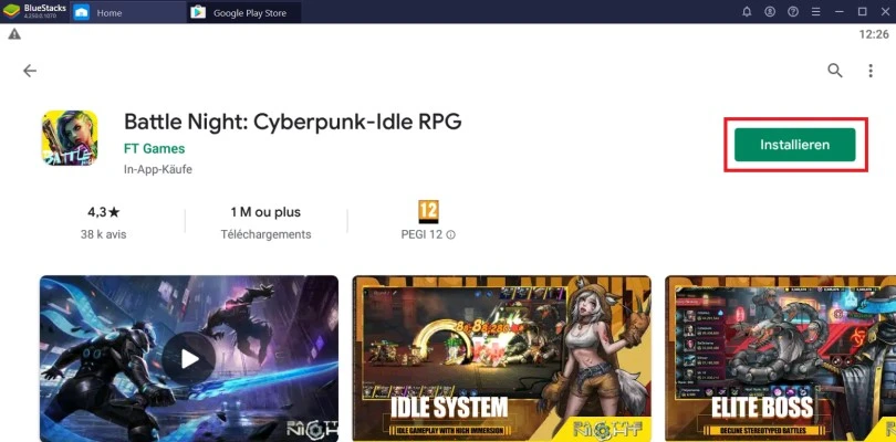 Battle Night auf PC installieren
