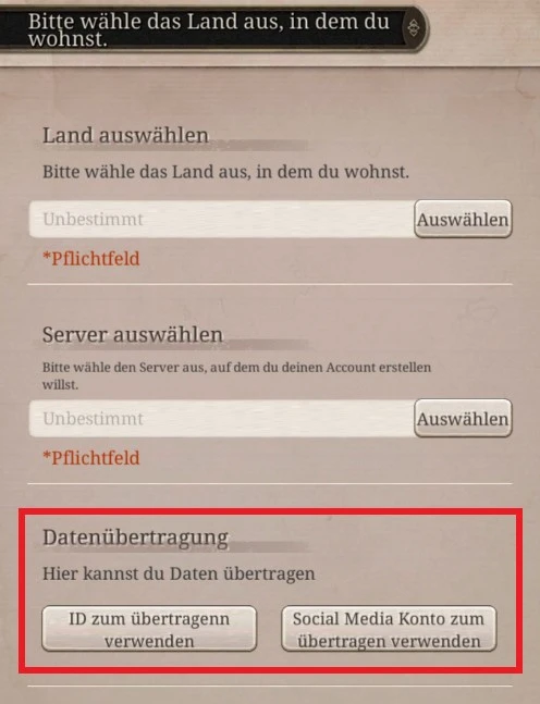 Konto synchronisieren SINoALICE