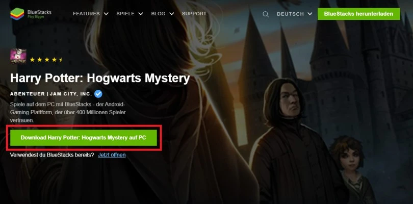 Laden Sie einen Android-Emulator herunter, um auf Harry Potter zu spielen: Hogwarts Mystery auf PC