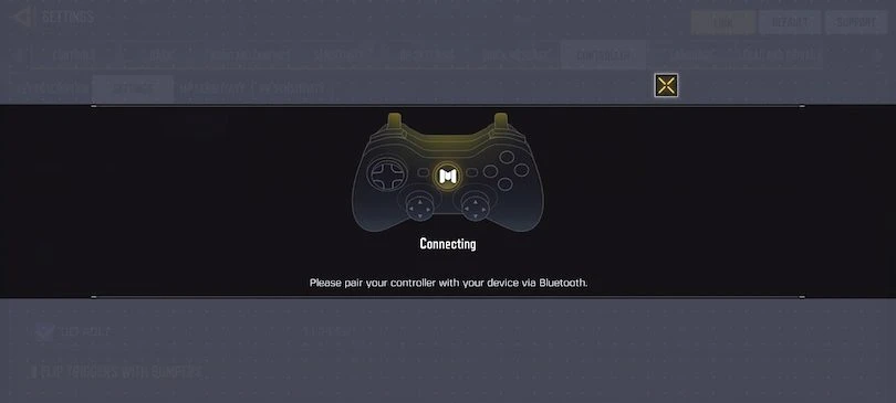 Mobile COD Controller Anschluss