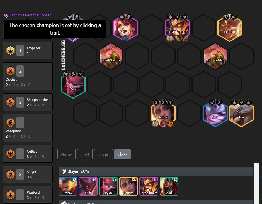 TFT Compo Tryndamere Meurtrier