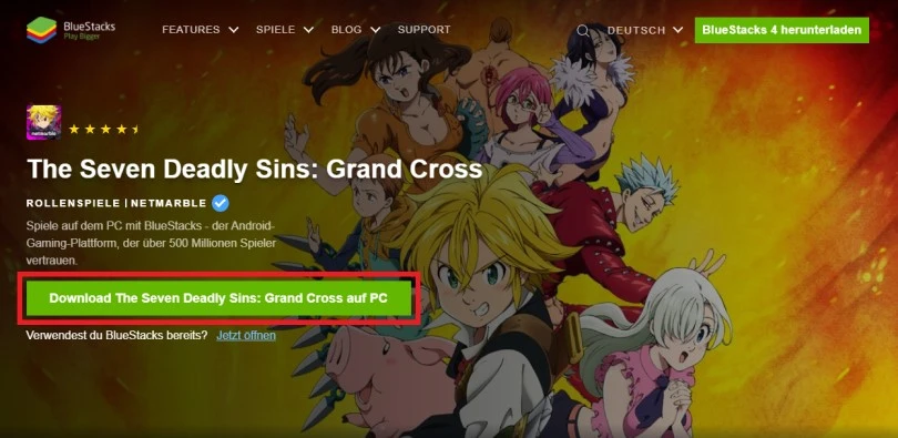 Laden Sie einen Android-Emulator herunter, um 7 DS Grand Cross auf dem PC zu spielen.