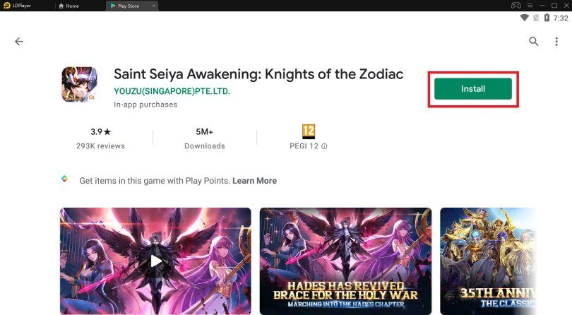 Saint Seiya Awakening  auf PC installieren