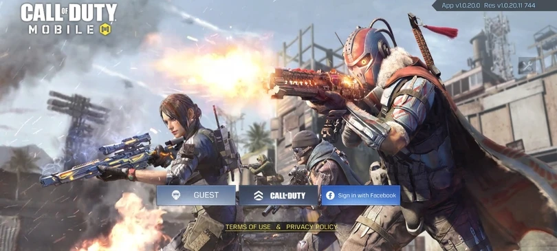 Login to Call of Duty Mobile