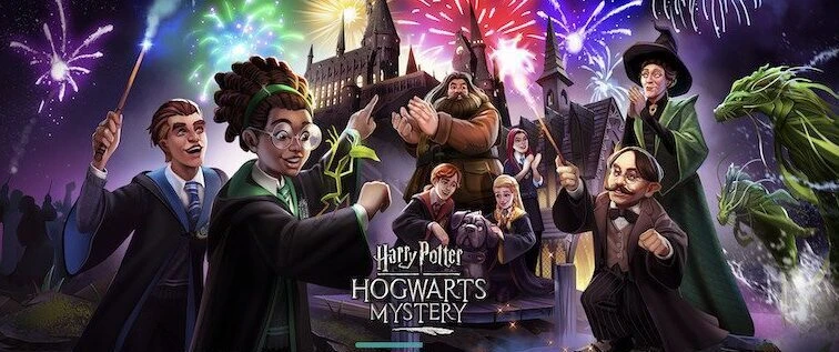 Page chargement guide Harry Potter Hogwarts Mystery