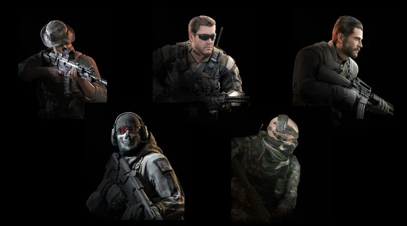 Personnages principaux de Call of Duty