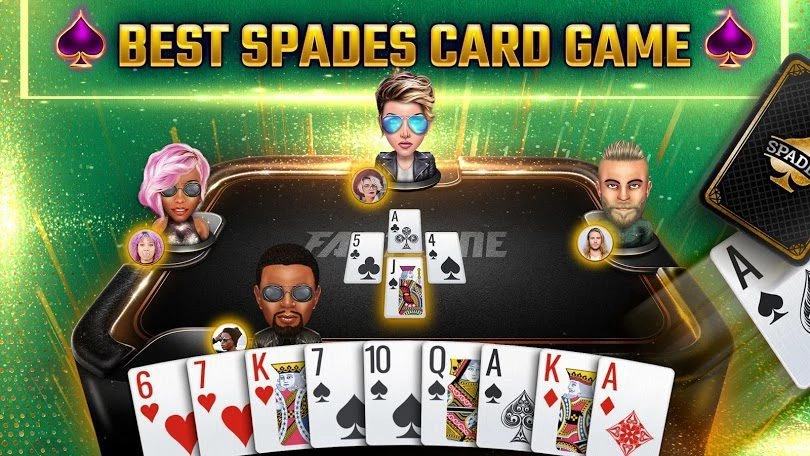 Casino mobile : jeu Spades Royale