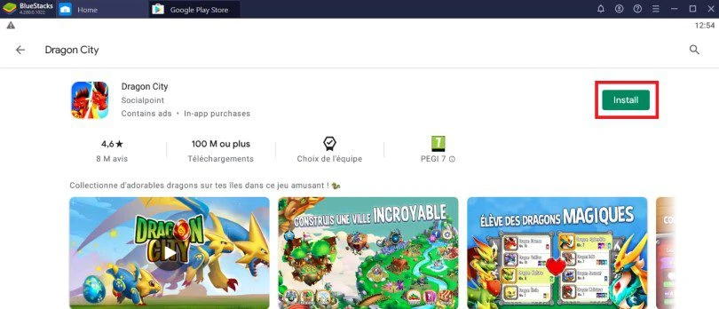 Install Dragon City on PC