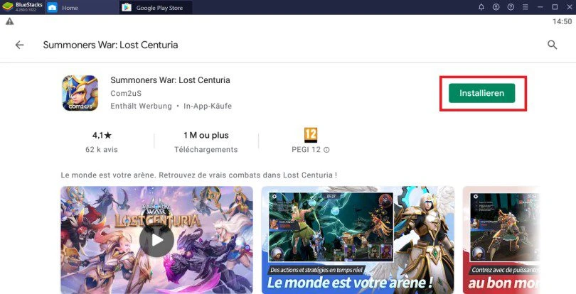 Lost Centuria auf PC installieren