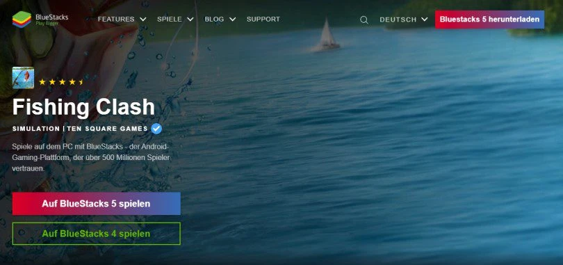 Laden Sie einen Android-Emulator herunter, um Fishing Clash auf dem PC zu spielen.