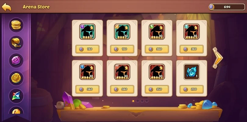 Arena Idle Heroes, das Geschäft