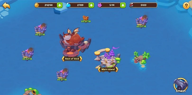 Erkundung Idle Heroes Himmlische Insel
