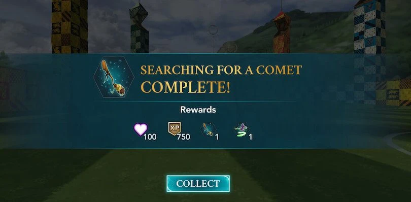 Event Quidditch chapitre 9 - Searching for a Comet