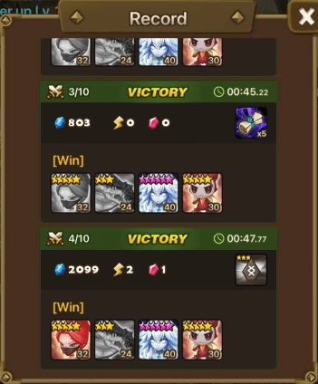 Autokämpfe Summoners War - Geschichte