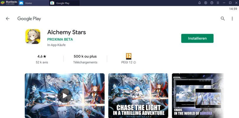 Alchemy Stars auf PC installieren