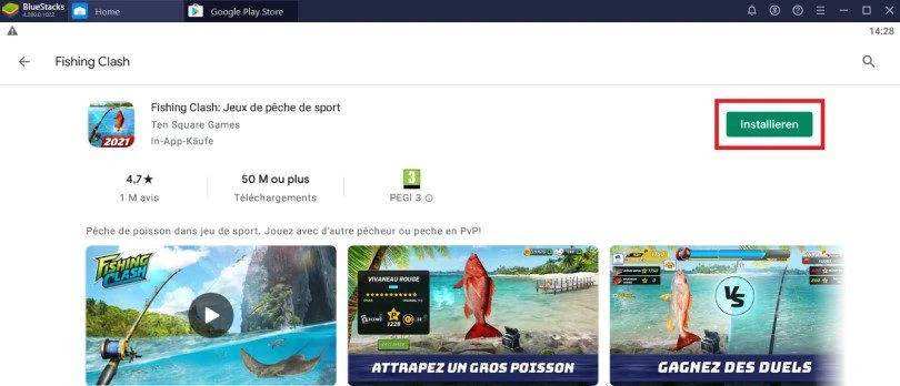 Fishing Clash auf PC installieren