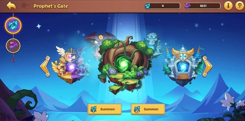 Veranstaltung Idle Heroes Prophet's Gate