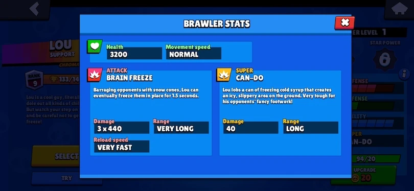 Guide Lou Brawl Stars - Attacke und Super