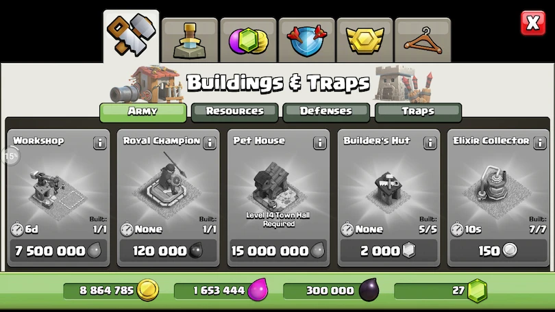 Zoohandlung Clash of Clans