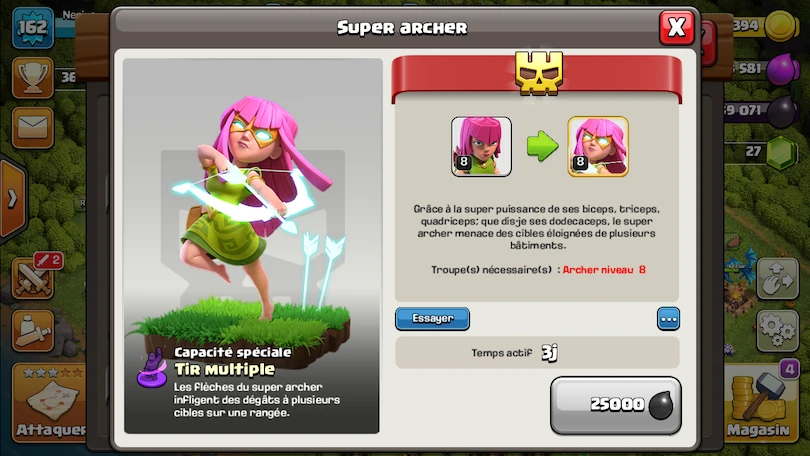 Super Bogenschütze Clash of Clans